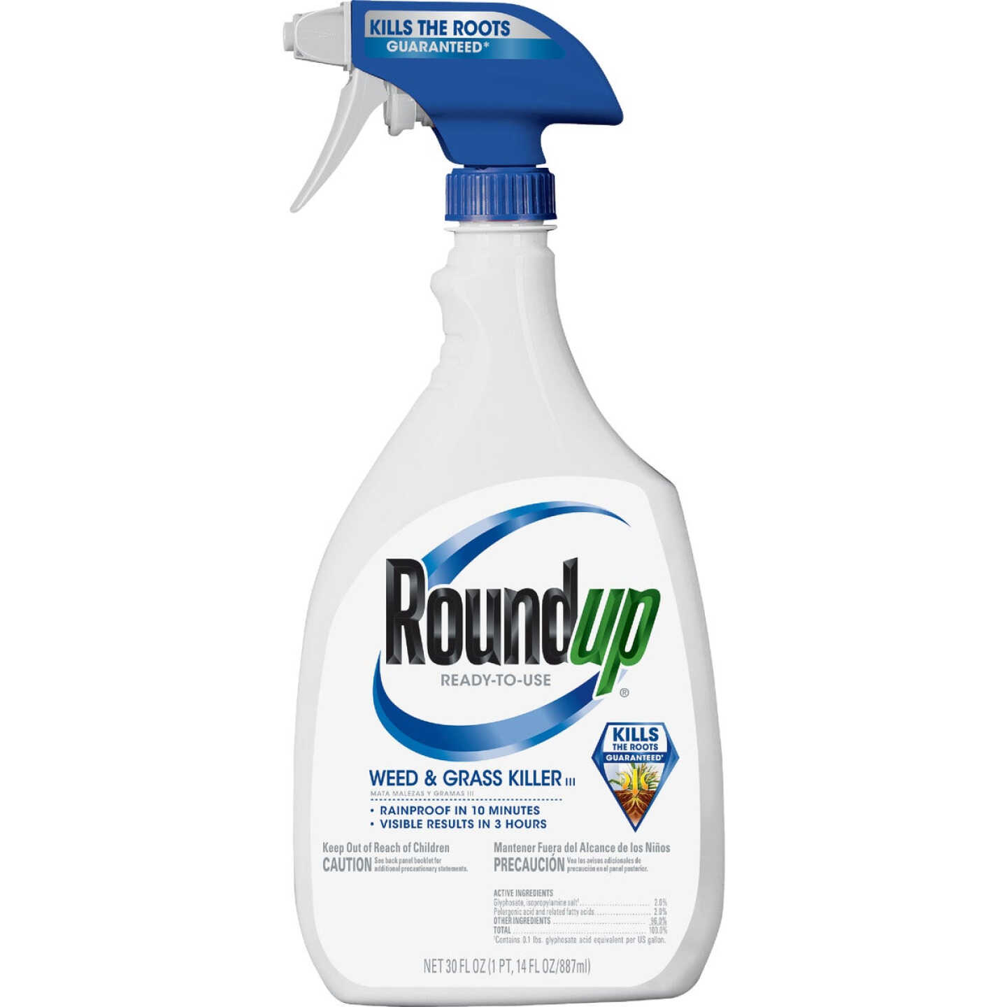 Roundup 30 Oz. Ready To Use Trigger Spray Weed & Grass Killer III Image 1